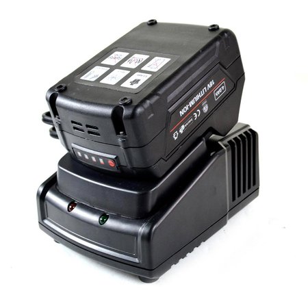 HARDIN 18V, 4.0 Ah Lithium-Ion Battery with Charger for HPG-331-DC HPG-331-DC-35